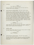 Moe Howard's 34pp. Script Dated June 1941 for The 1942 Three Stooges Film ''Cactus Makes Perfect'' -- Very Good Condition